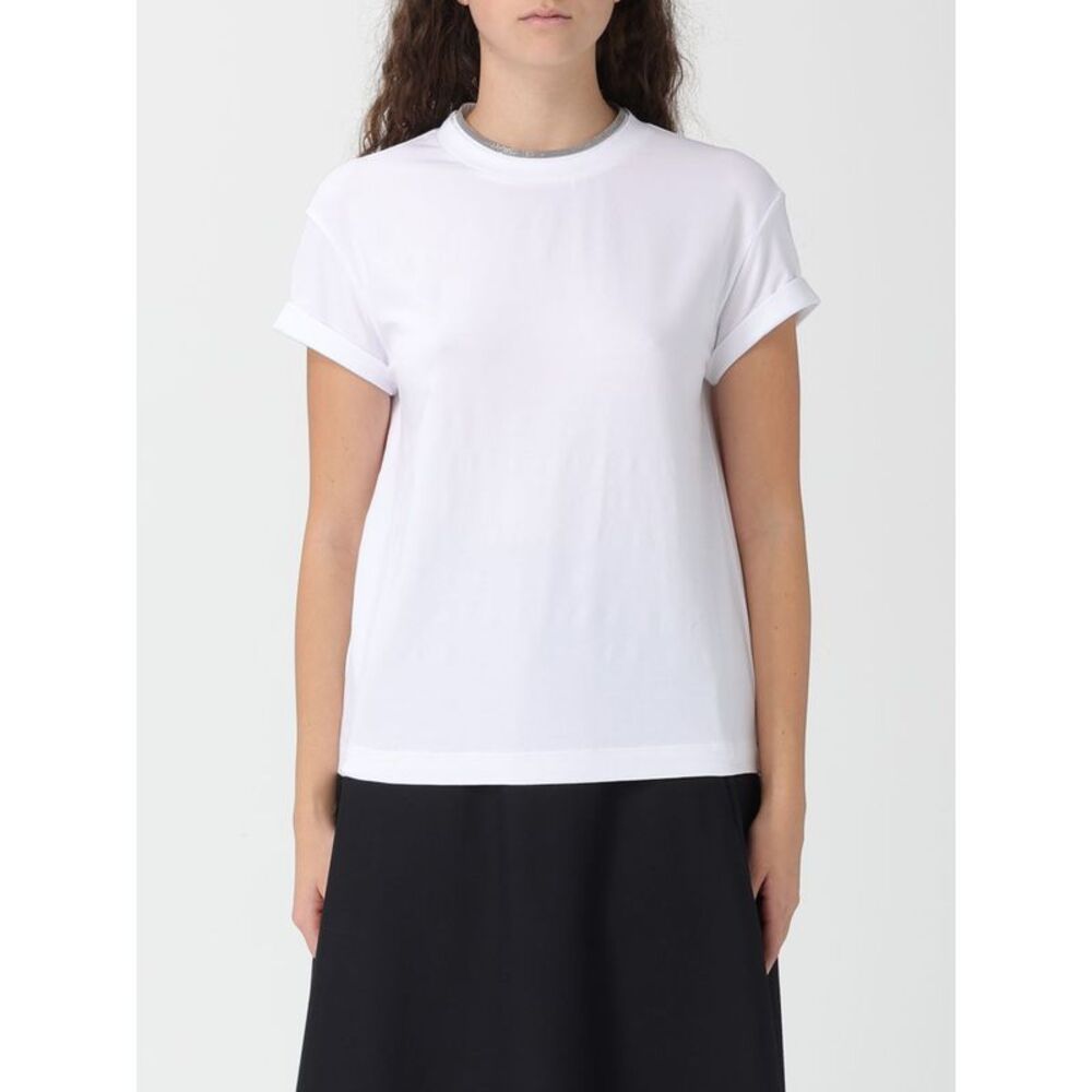 Brunello Cucinelli T-Shirt Woman White